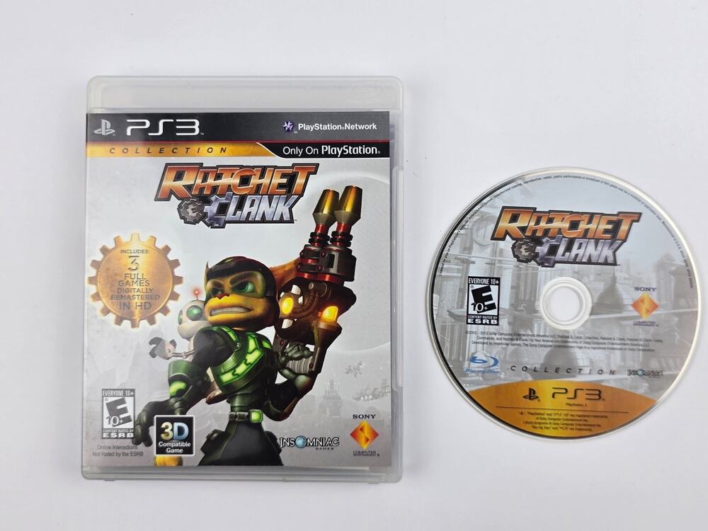 Ratchet & Clank Collection PS3 Sony PlayStation Disc Is Very Good